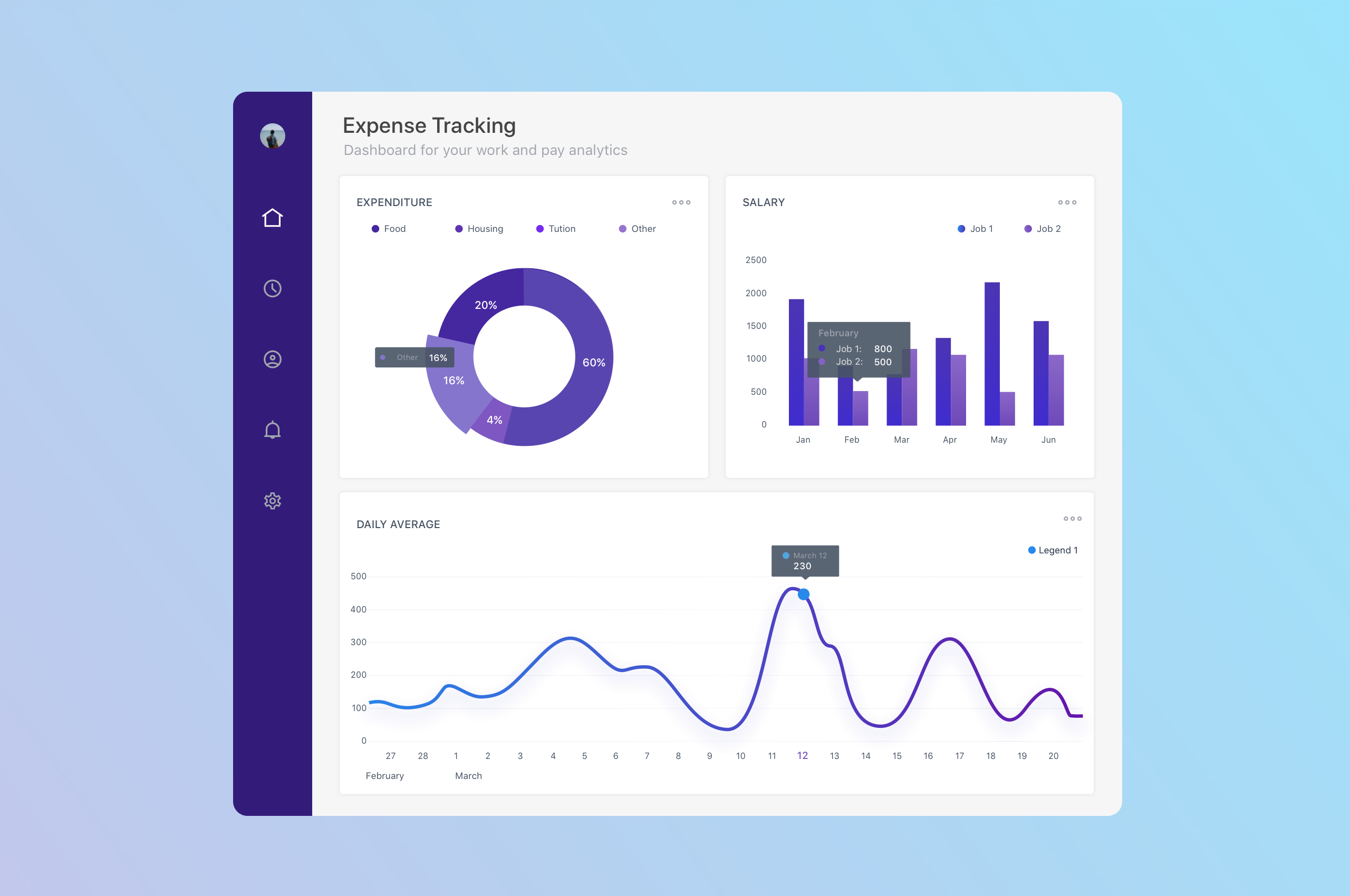 Mobile App Interface